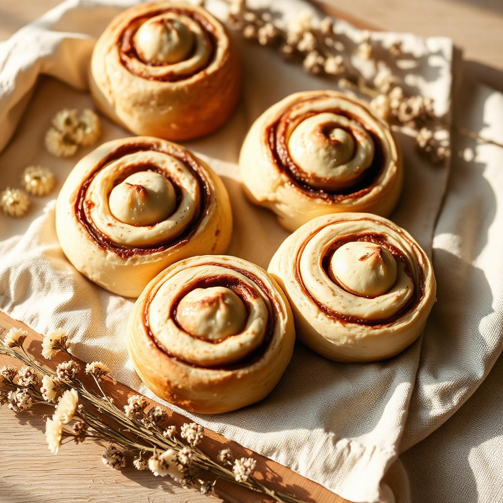 Slow-Rise Sourdough Cinnamon Swirl Rolls