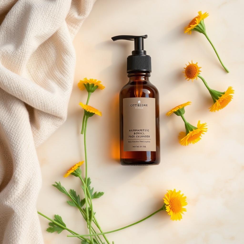 A Gentle Calendula & Honey Face Cleanser
